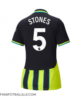Manchester City John Stones #5 Tricou Fotbal Replică 2024-25 Femei Deplasare